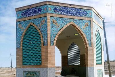 بی‌توجهی مسئولان به مزار سه شهید گمنام در چوئبده +تصاویر