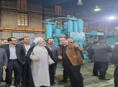 بازدید دادستان کل کشور از یک واحد تولیدی دانش‌بنیان در همدان