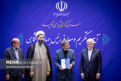 مراسم تکریم و معارفه رئیس سازمان جهاد دانشگاهی