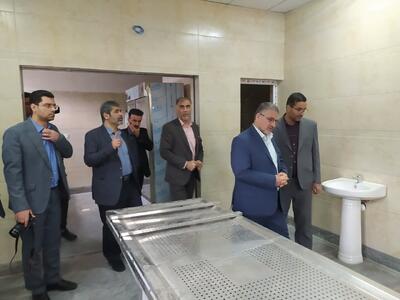 بازدید معاون قوه قضاییه از اداره پزشکی قانونی اسدآباد