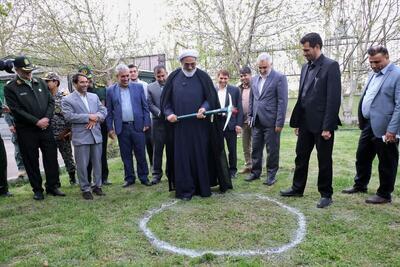 کلنگ ساختمان جدید قرارگاه سازمان قضایی نیرو‌های مسلح استان همدان به زمین زده شد