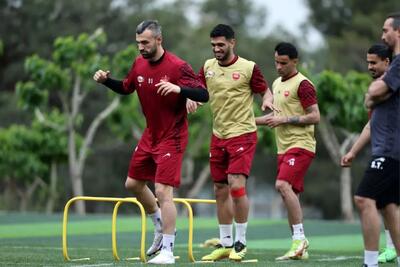 برگزاری تمرین پرسپولیس بعد از تعطیلی یک روزه - پارس فوتبال