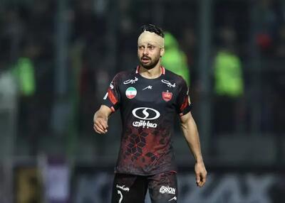 سروش رفیعی ستاره پرسپولیس با چهره ای جدید رونمایی شد
