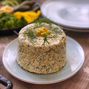 طرز تهیه سالاد پیازچه قالبی مجلسی - سبک ایده آل