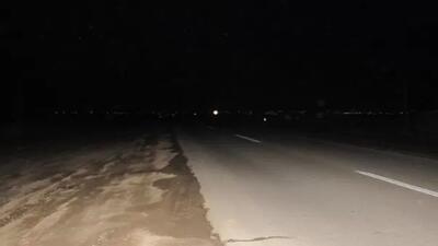 نگاهی به وضعیت خطرناک جاده باغ معروف به سردرود تبریز نگاهی + فیلم