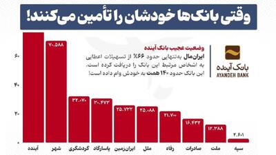 تسهیلات بانکی زیر ذره‌بین: بانک‌ها خودی‌ها را تأمین می‌کنند