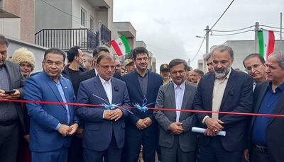 افتتاح ۴۲ مسکن روستایی در گنبدکاووس