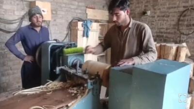 خط تولید غیر بهداشتی چوب و قاشق بستنی