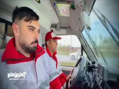 نوزاد ۷ ماهه بیمار از دل برف‌های سلماس نجات یافت