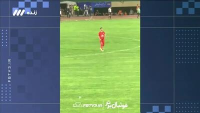 بررسی حرکت منشوری شجاع در آنتن زنده تلویزیون/ دستش کجا بود؟/ ببینید
