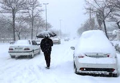 برفِ بهاری این استان کشور را سفیدپوش کرد