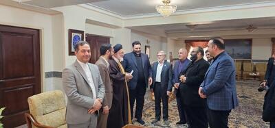 دیدار هیئت رئیسه اتاق اصناف شهرستان ری با قاضی عسگر / بررسی مشکلات کسبه و برنامه‌های سال جدید