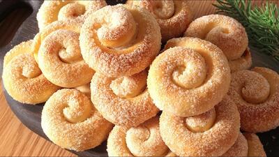 طرز تهیه شیرینی عصرانه فقط با آرد و تخم مرغ