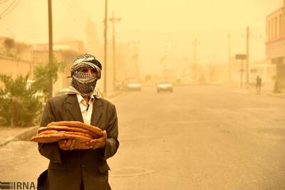 پای گردوغبار دوباره به خوزستان رسید