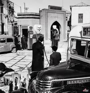 عکس/تصویری کمتر دیده شده از پمپ بنزینی در تهران