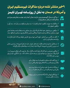 ۹ خبر منتشرنشده درباره مذاکره ایران و آمریکا در عمان