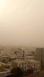 ببینید| وضعیت آخرزمانی هوای بوشهر + ویدئو