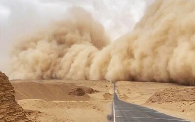 ببینید؛ هجوم توفان ریزگرد‌ها از عربستان به عراق