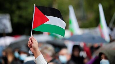 لباس با پرچم فلسطین در هفته مد پاریس + ویدئو