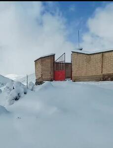 حجم سنگین برف در بخش کوهسار شهرستان سلماس
