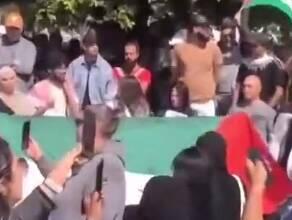 تظاهرات مردم تونس در محکومیت نسل‌کشی در غزه+ فیلم