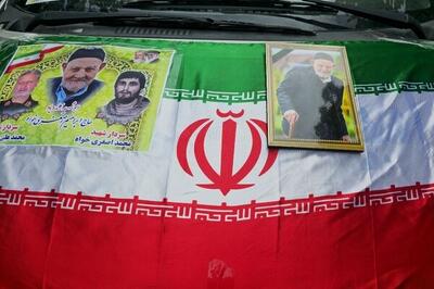 پیکر پدر شهید اصغری خواه در لنگرود تشییع شد