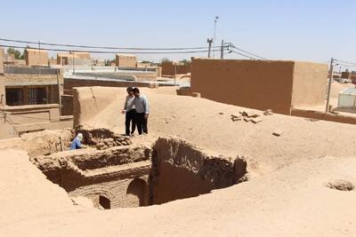 آب‌انبار گشتاسب شریف آباد اردکان مرمت می‌شود