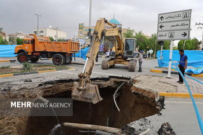 خط انتقال فاضلاب خیابان بهارستان ملک شهر اصفهان بازسازی شد - پایگاه خبری مدارا