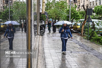 برف و باران بهاری میهمان پایان هفته اصفهان - پایگاه خبری مدارا