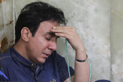 حضور متفاوت عمو پورنگ، چهر محبوب کودکان در مراسم غبار روبی حرم عبدالعظیم +فیلم