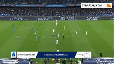خلاصه بازی ناپولی ۳-۰ امپولی (سری آ - 25-2024) - پارس فوتبال