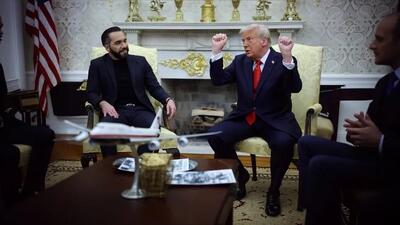 ملاقات ترامپ با رئیس‌جمهور طرفدار بیت کوین السالوادور در کاخ سفید