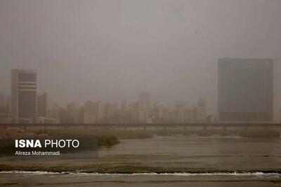 گردوغبار در اهواز + عکس