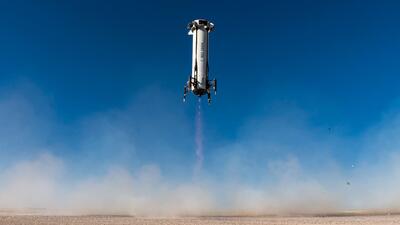 اولین پرواز فضایی کاملاً زنانه تاریخ با راکت Blue Origin انجام شد