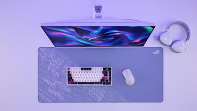 مطلب روز | آخرین صفحه کلید Rog Gaming Asus دارای صفحه نمایش روی آن است | پیراشکی