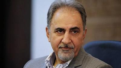 عکسی جدید از شهردار جنجالی تهران پس از آزادی از زندان/ حضور محمدعلی نجفی در یک جلسه دولتی با حضور عارف