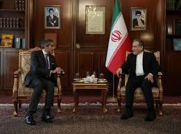 دیدار مدیرکل آژانس بین المللی انرژی اتمی با عراقچی