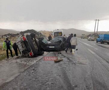 جان باختن ۳ نفر در تصادف مرگبار در محور مشکین‌شهر
