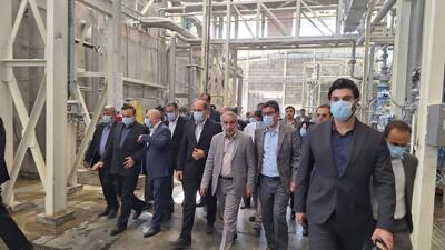 استاندار قزوین از واحد سورنا سلولز در شهرک صنعتی کاسپین بازدید کرد 