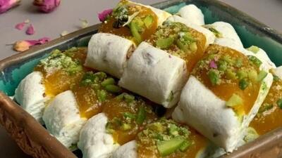 فقط با ۳ قلم مواد گز سوهانی خانگی / ترکیب هیجان انگیز گز و سوهان برای اولین بار
