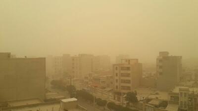 ببینید؛ گرد و غبار شدید ایلام را فرا گرفت