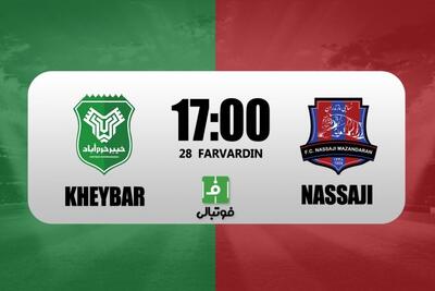 پیش‌بازی خیبر - نساجی؛ جنگ اول ساکت برای بقا