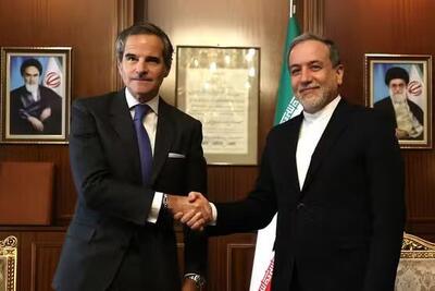 دیدار گروسی با عراقچی در تهران همزمان با مذاکرت ایران و آمریکا