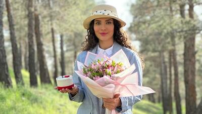 عکس/ عکس‌های متفاوت خانم اینفلوئنسر سریال فریبا در روز تولدش