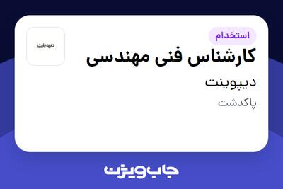 استخدام کارشناس فنی مهندسی در دیپوینت