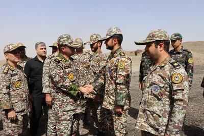 بازدید فرمانده ارشد نظامی از سایت پدافند هوایی فردوی قم