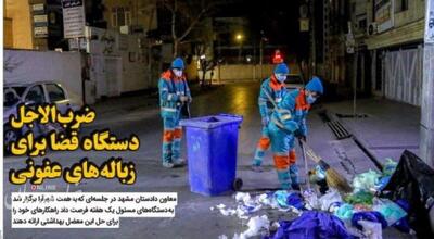 ضرب‌الاجل دستگاه قضا برای زباله‌های عفونی