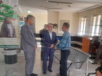 بازدید مسجدی از پزشکی قانونی برازجان استان بوشهر