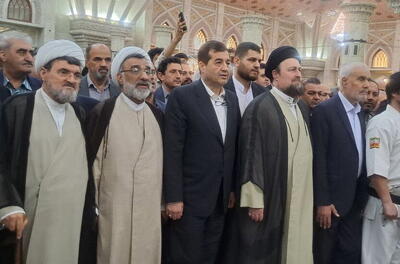 برگزاری مراسم فرهنگ پهلوانی با حضور سید حسن خمینی و وزیر ورزش - پارس فوتبال