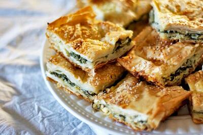 طرز تهیه بوراک اسفناج خوشمزه و عالی کمتر از 5 دقیقه + فیلم